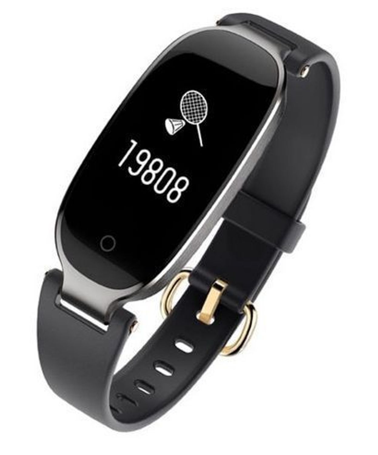 Modny zegarek w nowoczesnej formie smartwatcha to świetny i praktyczny dodatek pasujący do wielu stylizacji. Idealny pomysł na prezent. Smartwatch w kolorze czarnym.  (1).jpg